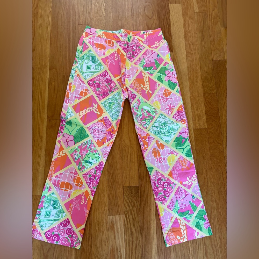 Lilly Pulitzer--vintage, ankle pant, size 2